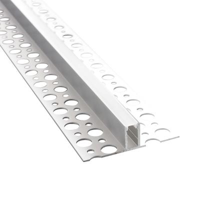 China Modern Aluminum Channel With Trimless Aluminum Clamp LED Strip Light Channel for sale