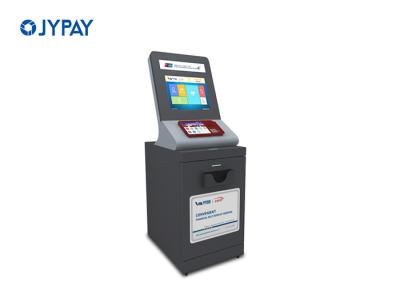 China 19” Touch Screen Self Service Payment Kiosk For Cash Transfer / Withdrawal for sale