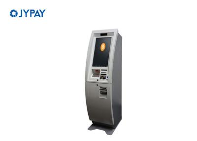 China Multi - Currency Bitcoin ATM Machine With Cold Rolled Steel Kiosk Cabinet for sale