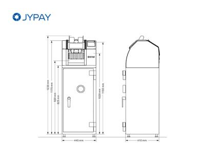 China High Speed Self Service Kiosk Anti Dust / Waterproof Kiosk Payment Terminal for sale