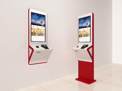 China Automatic Restaurant Fast Self Service Kiosk With High Resolution 1920*1080 for sale