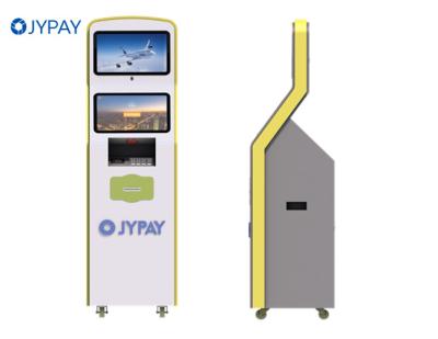 China Cash Acceptor Touch Monitor Bill Payment Kiosk With 2D Scanner Receipt Printer for sale