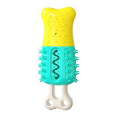 China Stored environmental protection of new water ice and toothbrush wear-resistant pet dog chew stick molar toy for sale