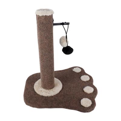 China New Product Stocked Large Cat Tree Scratching Post, Solid Wood Cat Tree Furniture for sale