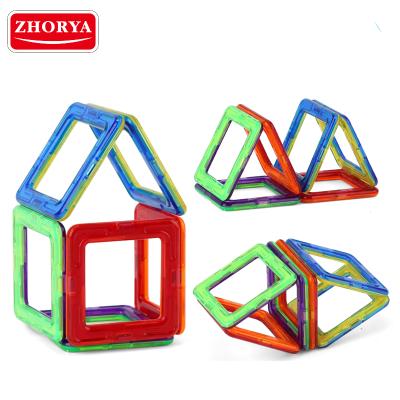 China Zhorya DIY Building Block Brick Magnetic Building Blocks DIY Robot Kids Educational Toys Transformable Magnetic Building Blocks for sale