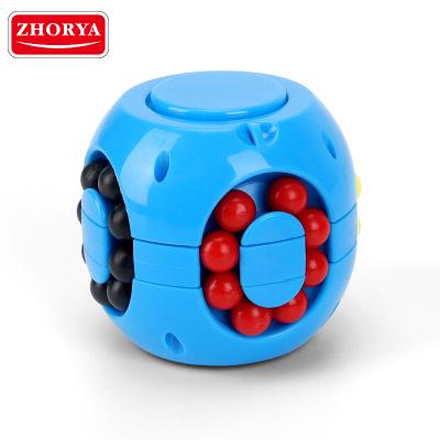 China Wholesale Cartoon Toy Zhorya coordination finger fidgety person puzzle effort release toy spinning the magic beans for sale