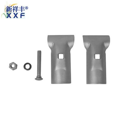 China Line System Feature Two Growing Mining Ports T Form Lean Tube Connector Pipe Clamp Clip for sale