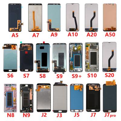 China High Quality LCD Screen For Sansung A01 A02S A10 A10S A11 A12 A15 LCD Screen For Samsung Phones LCD For Samsung for sale