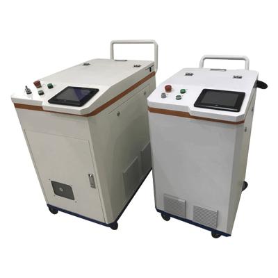 China 2022 hot sale metal rust removal 100w 200w 300w 500w fiber laser machine cleaning price for sale