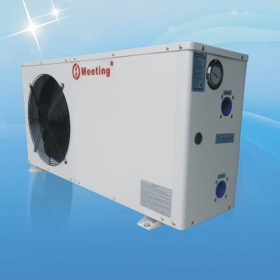 China Car Reunion 3P 380V Copeland 12KW Air Source Heat Pump Heater Side Blowing Energy Saving Heater for sale