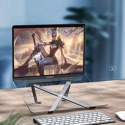 China Adjustable Angle 2022 Alloy Material Tablet x Laptop Stand Universal Desk Design, Durable and Lightweight Stand for sale