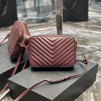 China High quality brand designer bags women handbags ladies camera luxury original leather bag for sale