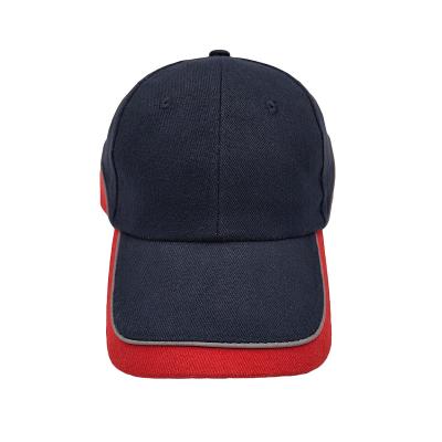 China Wholesale Cheap Custom COMMON China Manufacture Heavy Brushed Cotton Pre Curved Dad 6 Panel White Sports Baseball Cap Hat for sale