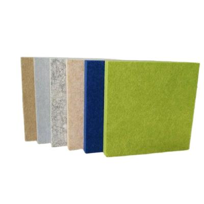 China Household Contemporary 100% Recycled Polyester Wall Panels PET Acoustic Panel for sale