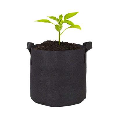 China Amazon Eco-friendly Custom Hot Seller Wholesale Biodegradable Garden Plant Felt Grow Bag for sale