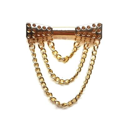 China 2021 new design of chains buckles wholesale ladies shoes buckles metal zinc alloy buckles for sale