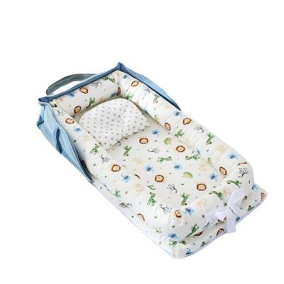 China Modern Portable Folding Portable Cuddle Nest Baby Crib Travel Bed Hutch Playpen Babies Crib Baby Playpen for sale