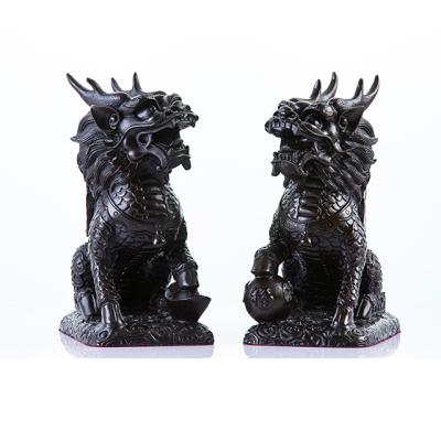 China China Kyliner Feng Shui Kylin Copper Ornament for Defend Misfortune and Bless Lucky for sale