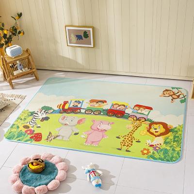 China Printing Soft Hot Sale Ice Silk Floor Rug For Living Room Home Decoration Living Room Fluffy Fur Carpet for sale