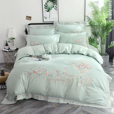 China Hot Sale High Quality Folded Bed Sheets Sets Bedding Fluffy Comforter Sets Luxury Bedding Sheets Set for sale