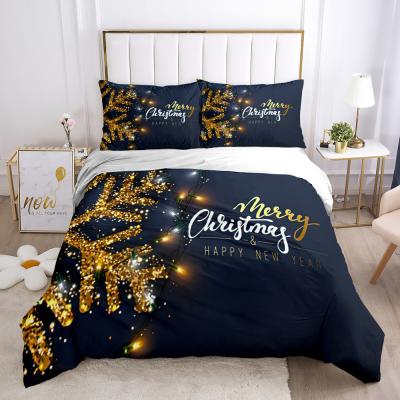 China Hot Retail New Products Sheet Cotton Baby Crib Bedding Set Soft Christmas Bed Linen Bedding Set for sale