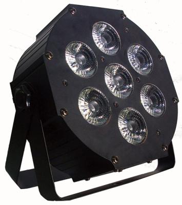 China R.G.B.W. mixing color LED par light Scheinwerfer DMX 7x3w hand for sale