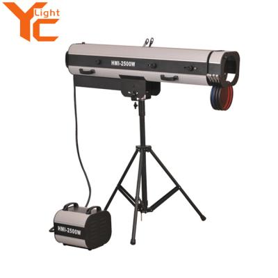 China FREE POSITION 1200W / 2500W Follow Spot Light For Stage Concert for sale