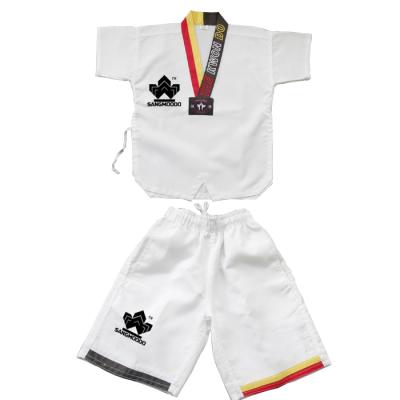 China Durable Factory White Taekwondo Uniforms For Sale for sale