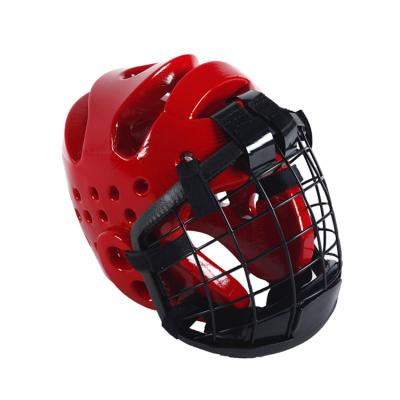 China Durable High Durability Martial Arts Training Equipment Taekwondo Head Guard Helmet for sale