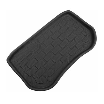 China Anti Skid/Waterproof/Easy Cleaned/Custom Anti-Slip 3D Front Waterproof Car Mat All-season Pad For Trunk Tesla Model 3 for sale