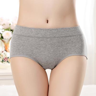 China Antibacterial Women's Mid-waist Cotton Panties Women's Pure Cotton Briefs Cotton Plus Size Women's Panties for sale