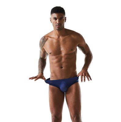 China U-convex Low-Waist Seamless Quick-Drying One-Piece Antibacterial Mens Briefs Breathable Pocket Mold for sale