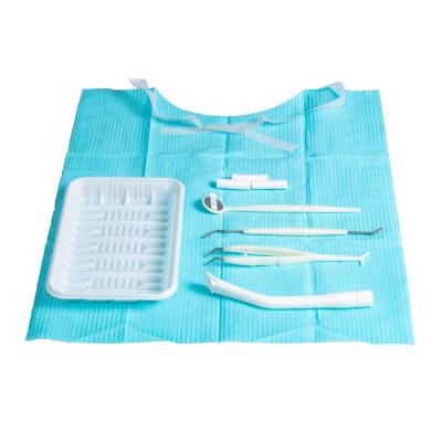 China Address Best Selling Basic Dental Instrument Set China Dental Kits Price Dental Exam Kit for sale