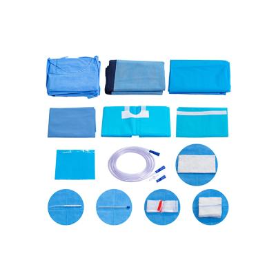 China Sterile Medical Nonwovens Disposable Surgical Operating Kit Surgical Package for sale