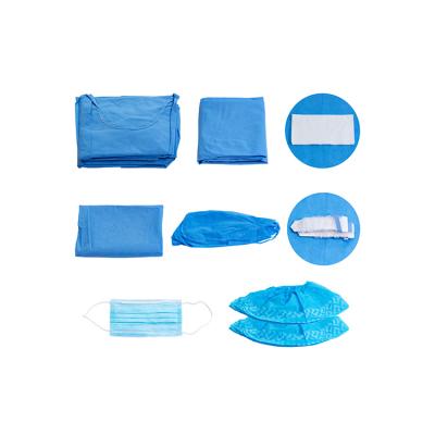 China High Cost Effective Disposable Surgical Medical Kit Nonwovens Medical Surgical Kits for sale