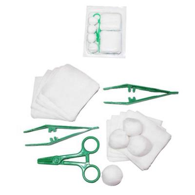 China Sterile Disposable Wound Dressing Kit Sterile Basic Dressing Pack for sale