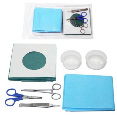 China Basic Procedure Sterile Disposable Pack Disposable Medical Dressing Set/Csection Surgical Pack for sale