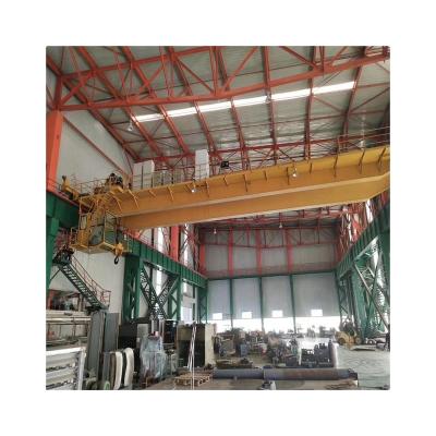 China Bridge Crane Electric Double Girder 25 Ton 50 Ton Overhead Crane Price Max Moment Customized GHOST Training HEN Power Item Parts Sales for sale