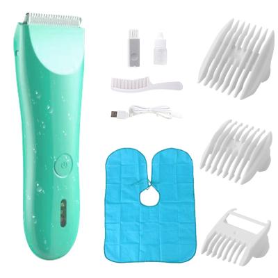 China Hot Selling JT-0558 Amazon Safety Safe Waterproof USB Skin Charging Baby Hair Clippers Low Noise Cordless Cutting Machine for sale