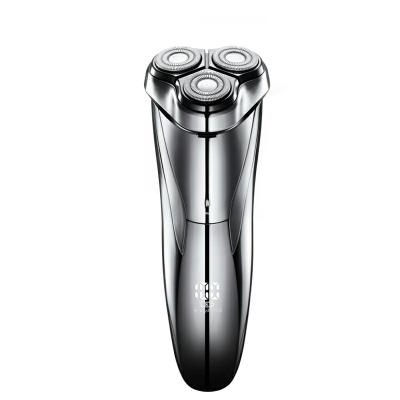 China Triple Blade Waterproof Electric Shaver For Men USB Rechargeable Beard Shaver 3D Shaving Machine USB Cordless Floating Head Electric Razor for sale