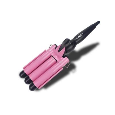 China Safety Top Sell Curling Iron 3 Barrel Hair Waver Stylish Fast Heating Hair Curlers With Adjustable Ceramic Temperature Hair Styling for sale