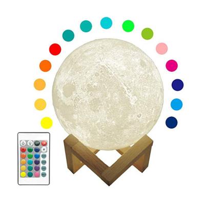 China Yunlife 16 Colors LED Light Changeable Holiday Moon Lamp For Electronic Gift Lighting for sale