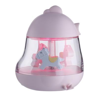 China Lighting Works New Design Trojan Horse Music Box Night Light Led Small Silicone 3d Children Night Light for sale