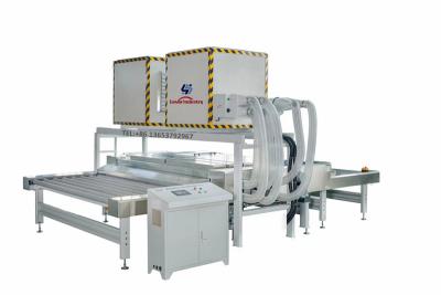 China High Speed 2 blowers High Quality Glass Washing Machine, 2500MM width, 3000mm width, 3300mm width for sale