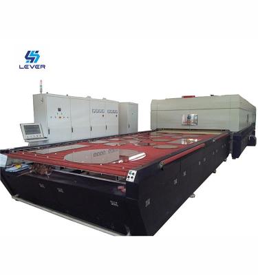 China Horno de temple de cristal modificado para requisitos particulares de la convección forzada para el vidrio bajo-e revestido en venta