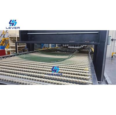 China Horno de temple de cristal de la curvatura doble para el horno de recocido de cristal posterior automotriz en venta