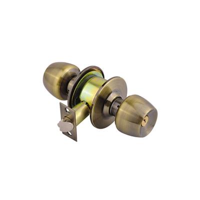 China Modern Residential Apartment Apartment Knob Lock Set Cylindrical Door Lock Deadbolt Knob Lock for sale