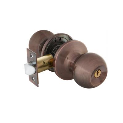 China Residential Entry Knob Lock Serrure Cerradura Fechadura Primary Lever Set Cylinder Tubular Double Knob Door Safe Lock for sale