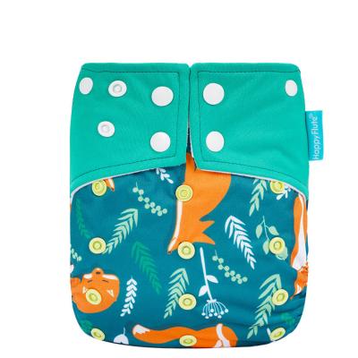 China Printed Reusable Washable Cloth Diapers Breathable Diapers For Newborns for sale