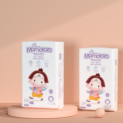 China Momotaro Printed High Quality And Interesting Price Disposable Baby Diapers for sale